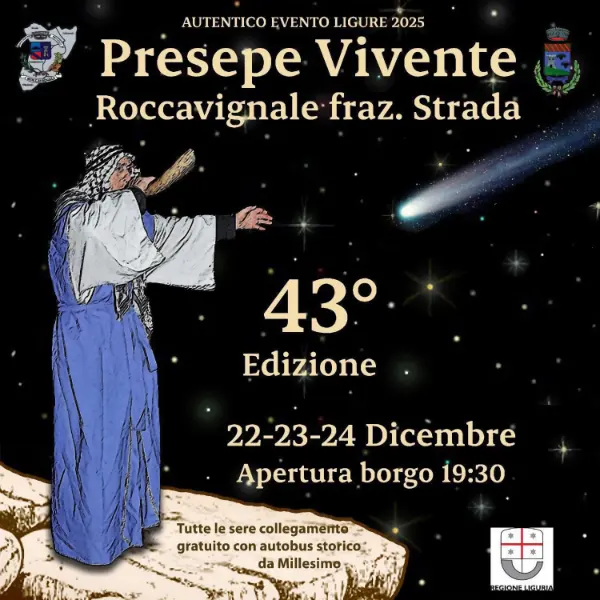 Presepe Vivente di Roccavignale 2025