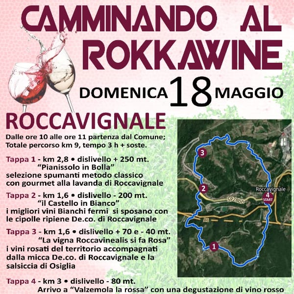 Camminando al Rokkawine